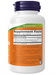 NOW Foods Rhodiola 500 mg supplement facts label bottle 120 veg capsules adaptogenic herbal supplement