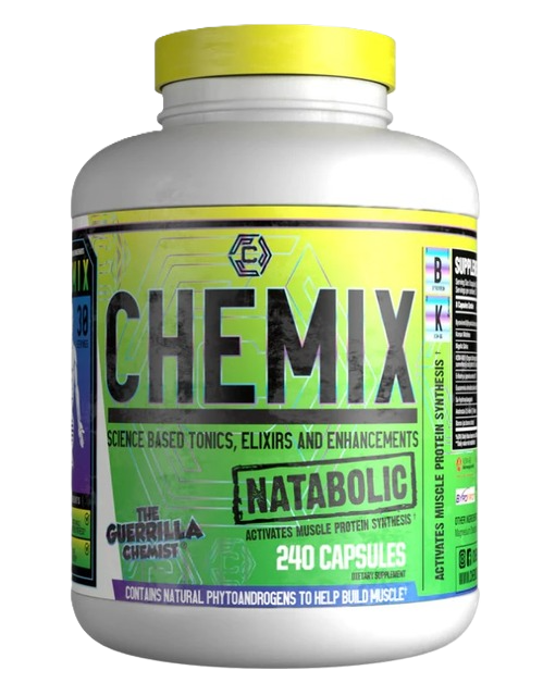 Chemix Natabolic 240 Capsules Natural Anabolic Muscle Support Supplement | TigerFitness