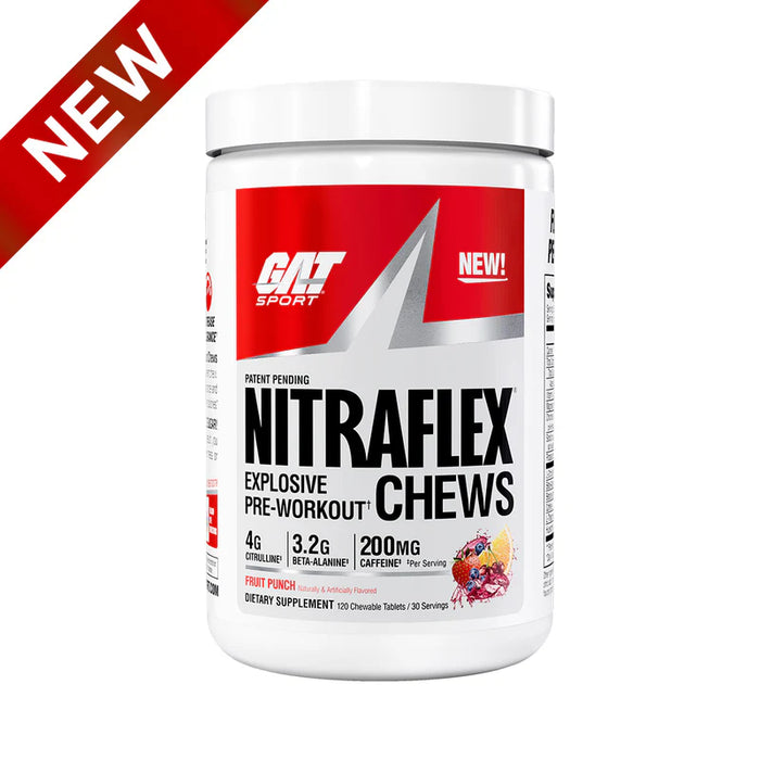 GAT Sport Nitraflex® Pre-Workout Chews