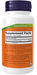 NOW Foods Noni 450 mg supplement facts and ingredient label