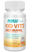 NOW Foods Kids Kid Vits chewable multivitamin bottle front label Juicy Orange 60 Chewable Tablets