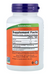 NOW Foods chlorella 1000 mg tablets supplement facts label
