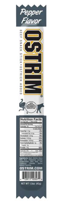 Ostrim Beef & Ostrich Sticks