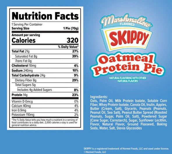 Redefine Foods Oatmeal Protein Pies
