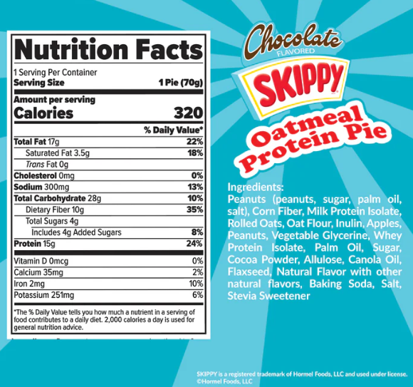 Redefine Foods Oatmeal Protein Pies