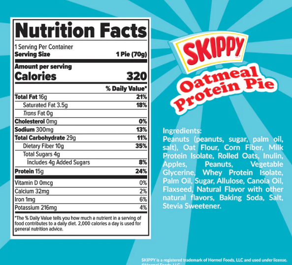 Redefine Foods Oatmeal Protein Pies