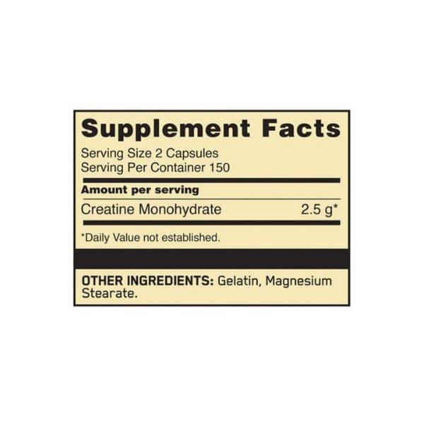ON Creatine 2500 Capsules