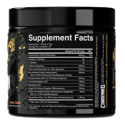 Arsynist BURN Powder | Extreme Thermogenic Fat Burner& Energy Support