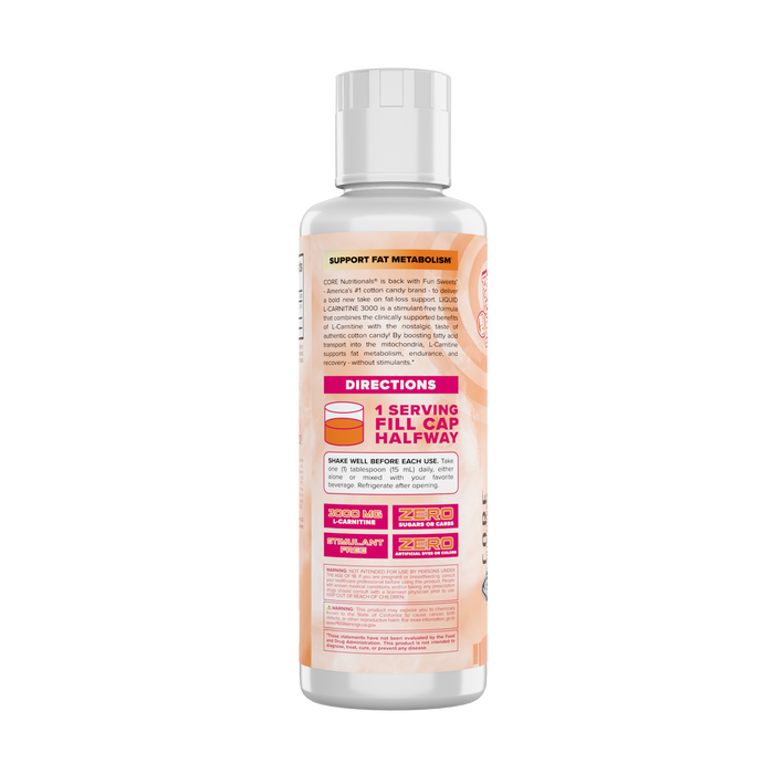 Core Liquid L-Carnitine 3000 | Fat Metabolism & Energy Tiger Fitness Core Liquid L-Carnitine 3000 | Fat Metabolism & Energy Tiger Fitness