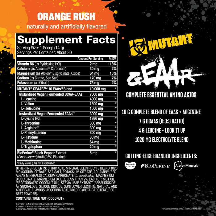 gear mutant Maximize Muscle Growth & Recovery with MUTANT GEAAR EAA Formula — Tiger Fitness