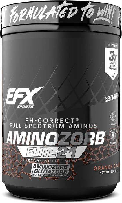 EFX Sports AminoZorb | Essential Amino Acid Recovery Support