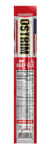 Ostrim Beef & Elk Sticks