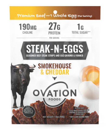 Ovation Foods Steak-N-Eggs Smokehouse & Cheddar
