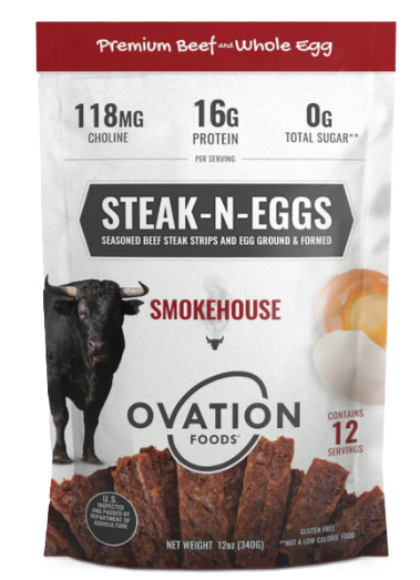 Ovation Foods Steak-N-Eggs Smokehouse Single Bag