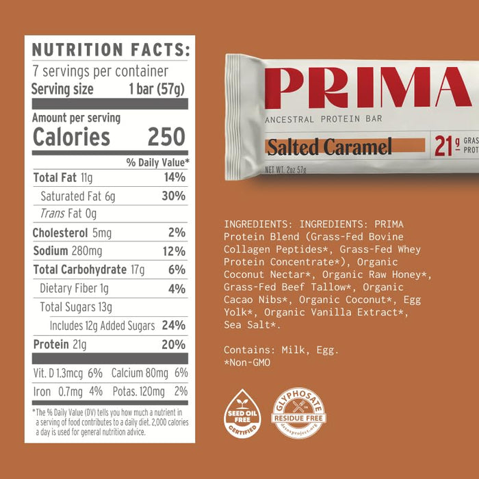 PRIMA Ancestral Protein Bars