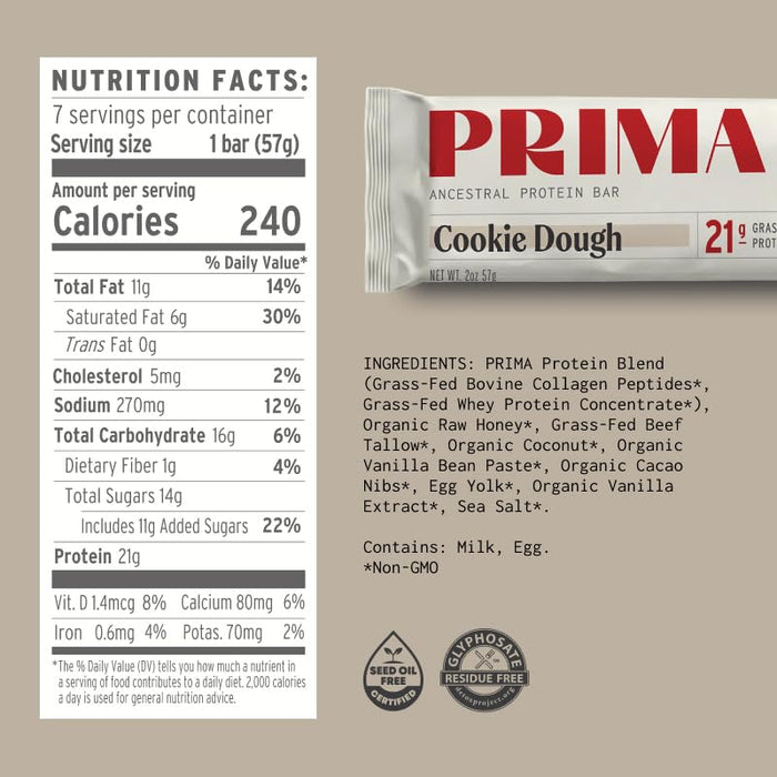 PRIMA Ancestral Protein Bars