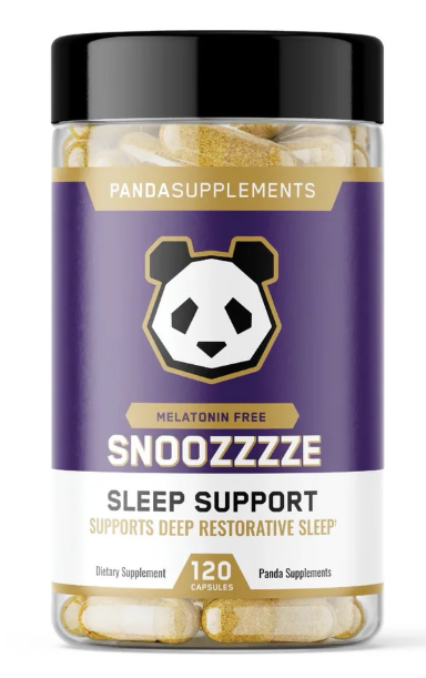 PANDA Supps Snoozzzze sleep and recovery supplement tub
