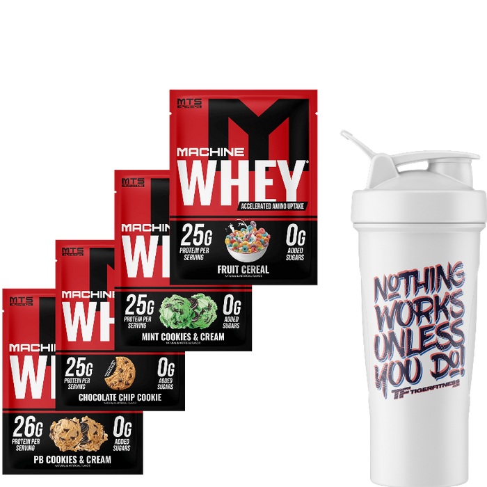 Machine Whey Protein | 4 Sample Starter Kit