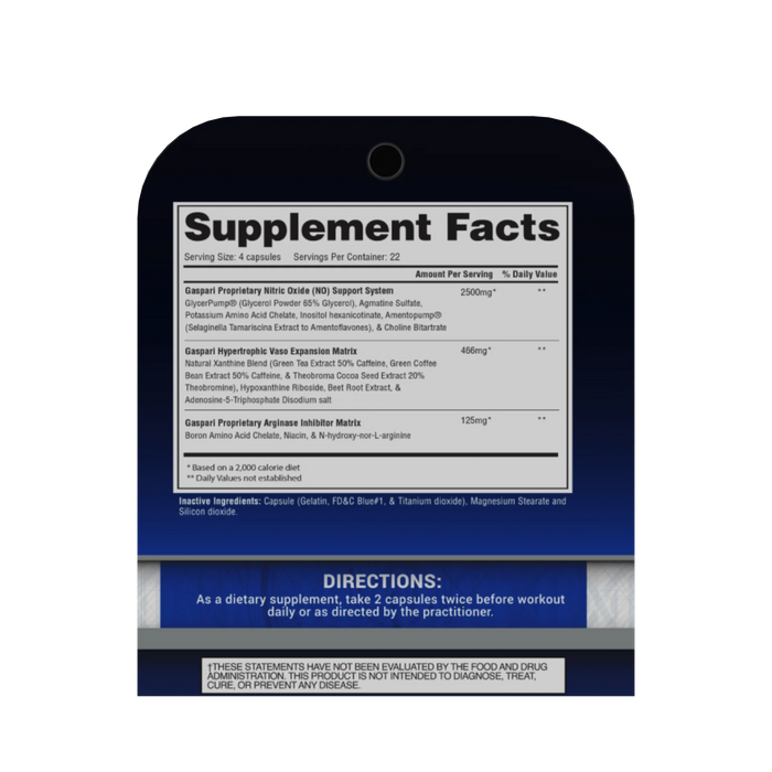GASPARI PlasmaJet Nitric Oxide