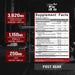5% Nutrition Post Gear Complete PCT Post-Cycle Therapy Supplement Facts