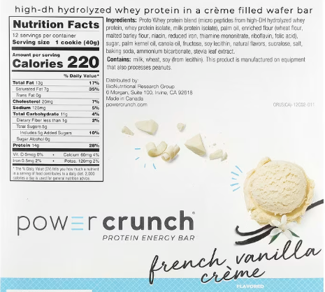 Power Crunch Crisp Bars