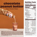 Premier Protein chocolate peanut butter RTD shake high protein low sugar performance drink Nutrition Facts

