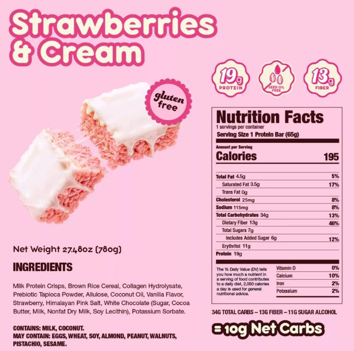 Prime Bites Protein Rice Treats