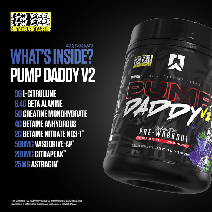RYSE Pump Daddy V2 Pre-Workout – Noel Deyzel Signature