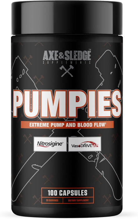 Axe & Sledge Pumpies – Stimulant-Free Pump & Performance