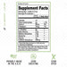 Purus Labs Noxygen RTD Cherry Lime nutrition facts panel featuring ingredient information, serving details, hydration support ingredients, and nutritional values.