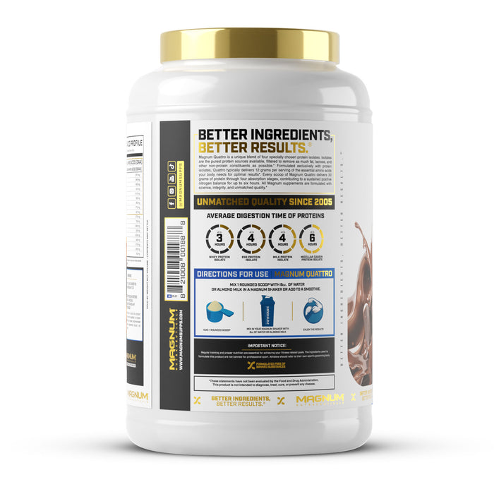 Quattro | 4-Stage Protein Isolate