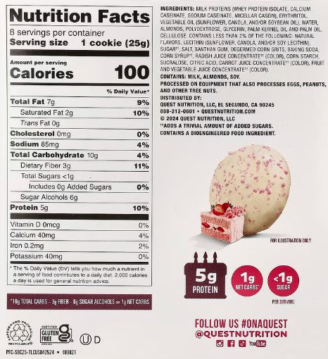 Quest Frosted Cookies
