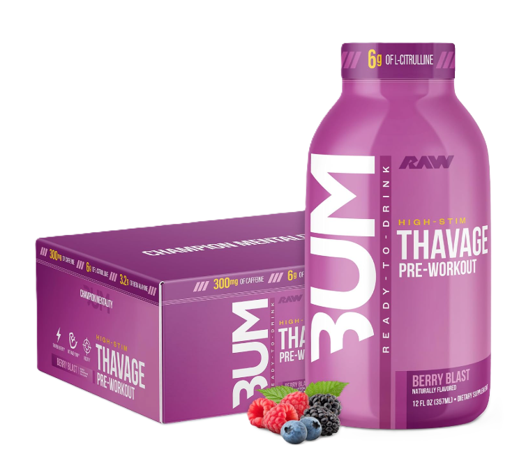 RAW Nutrition CBUM Thavage Pre RTD