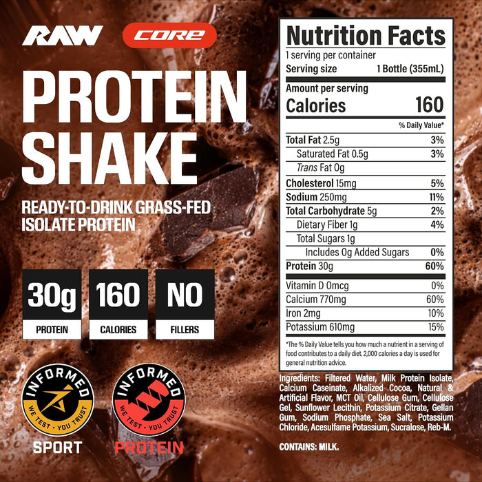 RAW Nutrition Protein RTD
