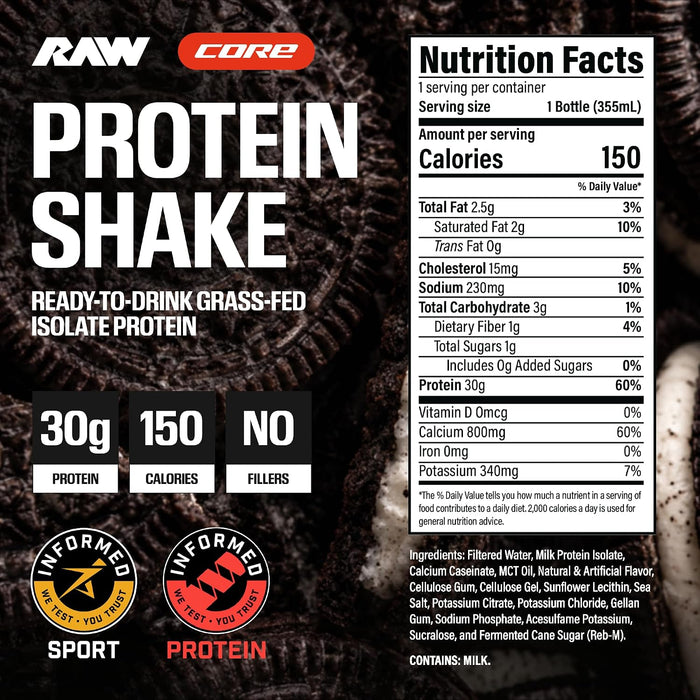 RAW Nutrition Protein RTD