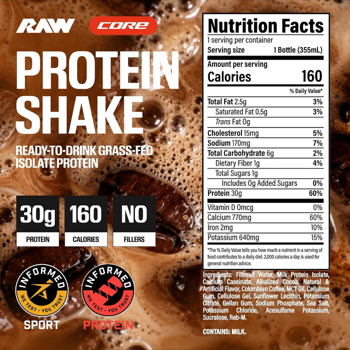 RAW Nutrition Protein RTD
