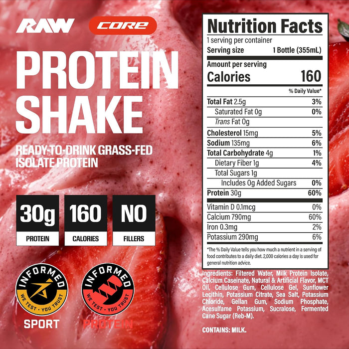 RAW Nutrition Protein RTD