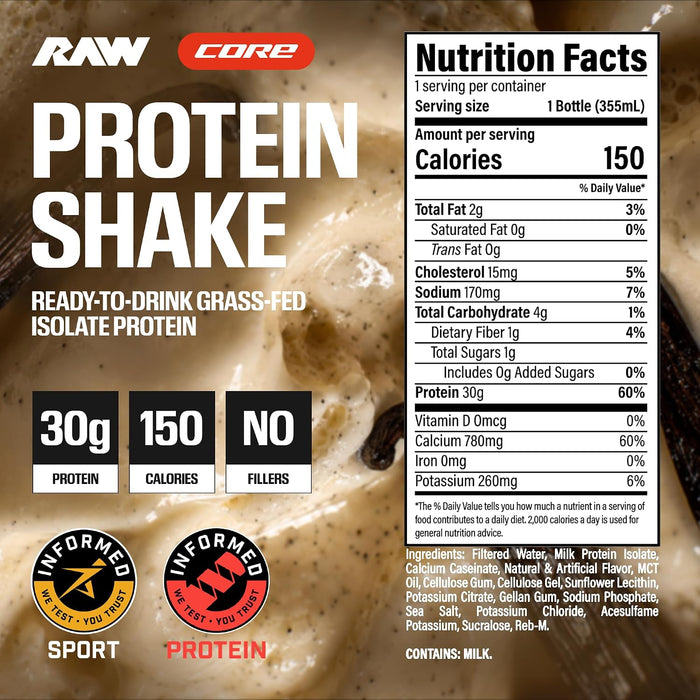 RAW Nutrition Protein RTD