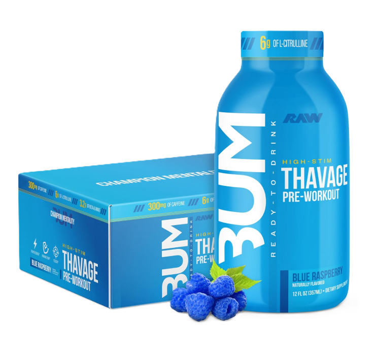 RAW Nutrition CBUM Thavage Pre RTD