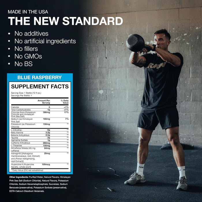 RAW Nutrition CBUM Thavage Pre RTD