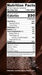 RAW Nutrition protein bar box 12 pack Double Fudge Brownie 20g protein per bar Supplement Facts