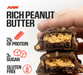 High protein snack RAW Nutrition bar low sugar gluten free