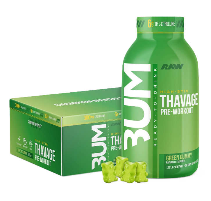 RAW Nutrition CBUM Thavage Pre RTD