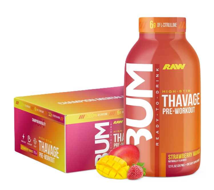 RAW Nutrition CBUM Thavage Pre RTD