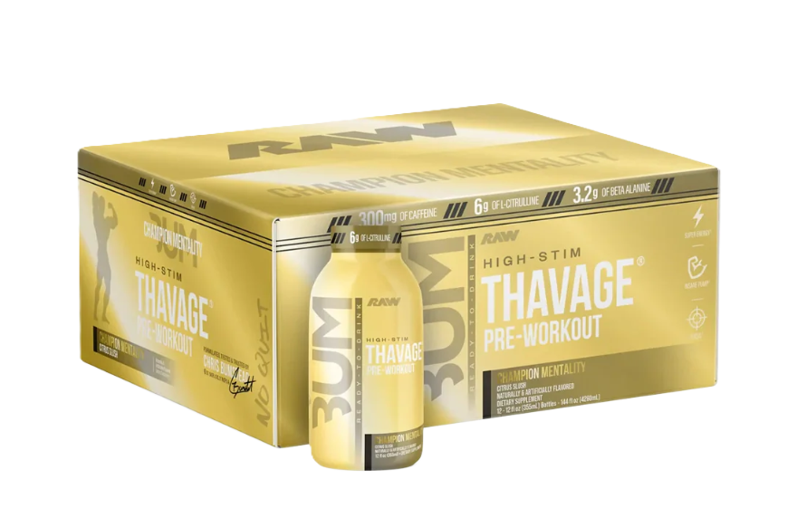 RAW Nutrition CBUM Thavage Pre RTD