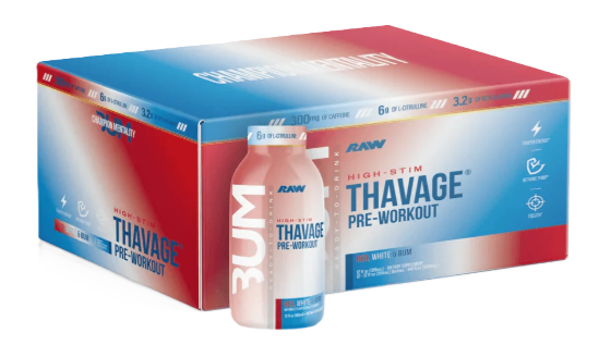 RAW Nutrition CBUM Thavage Pre RTD