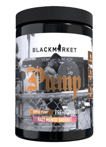 BlackMarket Labs PUMP | Stim-Free Pre-Workout for Pumps