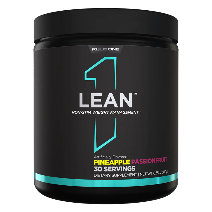 Rule One Lean non-stim weight management powder, Pineapple Passionfruit flavor, 30 servings