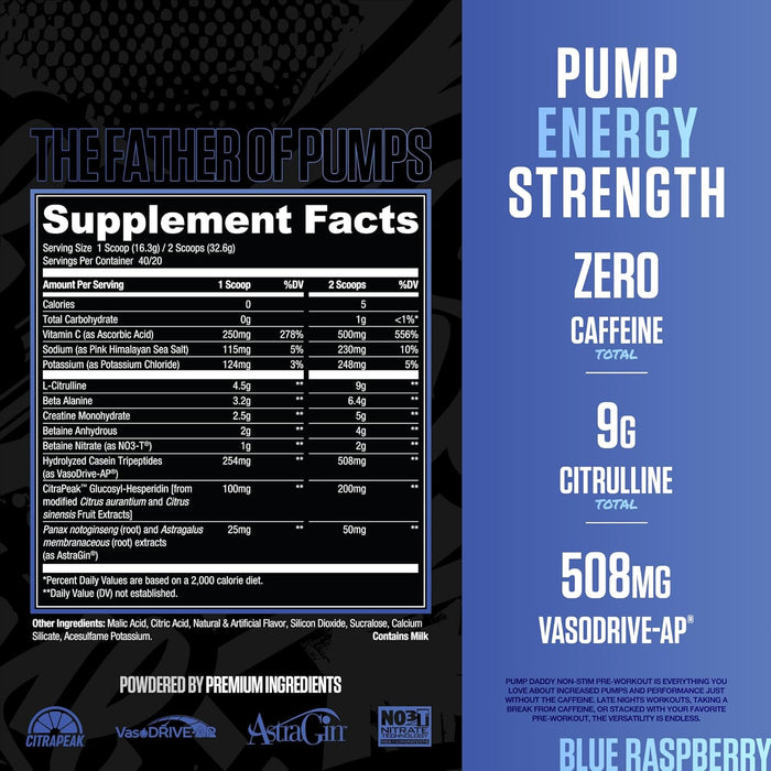 RYSE Pump Daddy V2 Pre-Workout – Noel Deyzel Signature