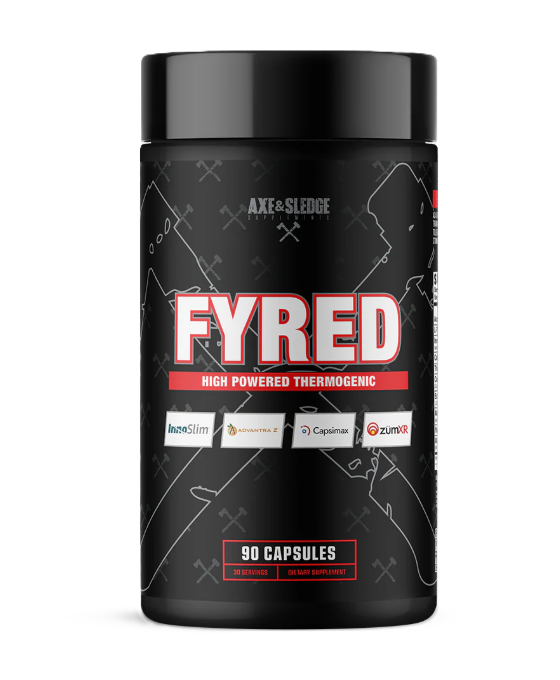 Axe & Sledge FYRED | Thermogenic Fat Burner for Energy & Metabolism